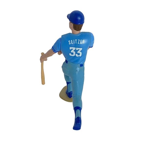 1988 Kevin Seitzer Kansas City Royals Starting Lineup SLU MLB Action Figure Vtg - Picture 5 of 9